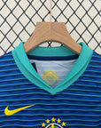 Brazil Away Retro Kids Kit 2024