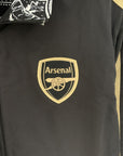 Arsenal 23/24 Windbreaker Reversible Black and Black