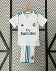 Kit Kids Retro Real Madrid Home Jersey 2017/18