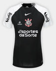 Camisa Feminina Corinthians 2025/26 II Torcedor Com Patrocínios
