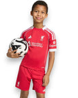 Kids Liverpool Home Kit 2025/26