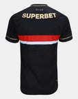 Camisa Sao Paulo Tricolor Third 25/26 - Preta - Fan version
