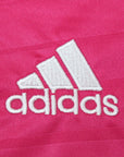 Real Madrid 2014/15 Pink Jersey Long Sleeve Retro - Patch Champions