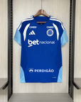 Camisa Adidas Cruzeiro Treino Atleta 2026 - com Patrocínios