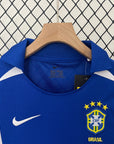 Brazil Away Retro Kids Kit 2002