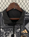 Arsenal 23/24 Windbreaker Reversible Black and Black