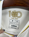 Camiseta blanca del centenario de Colombia 2024/2025
