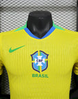 Brazil 2025/26 Home Jersey Player Version - Brasil - Slim Fit