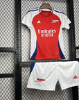 Kids Arsenal Home Kit 2024/2025 - Red and White