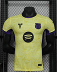 Barcelona 25/26 Special Edition Jersey - Yellow - Player Version - Slim Fit