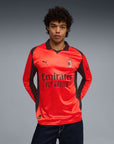 AC MILAN x SLAM JAM Long Sleeve Jersey Red