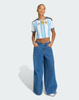 Argentina 26 Home Cropped Jersey