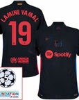 Barcelona Away 2024/25 Patches UCL UEFA Foundation (Official Printing)