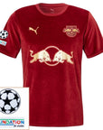 RB Leipzig Fan Jersey Christmas Special Edition 2024/25 Patches UCL UEFA Foundation (Official Printing)