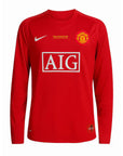 Manchester United 2007/08 Long Sleeve Champions League Retro