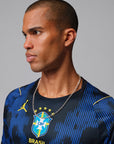 Brazil Away Blue 2026 - Brasil Jordan Fan Version World Cup 2026