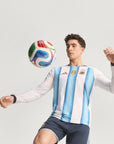 Argentina Home Long Sleeve Fan Jersey Shirt 2026 World Cup