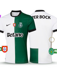Camisola Sporting Stromp Quarto Equipamento 2025/26 - LANÇAMENTO! 🔥💚