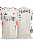 Camisola Benfica Alternativa Bege 2025/26 - ÚLTIMAS UNIDADES