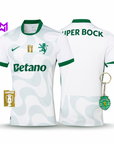 Camisola Sporting Alternativa Branca 2025/26 - LANÇAMENTO! 🔥💚