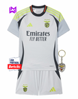 Conjunto Infantil Benfica Terceiro 2024/25 - ÚLTIMAS UNIDADES! 🔥🦅