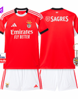 Conjunto Infantil Benfica Principal 2025/26 - ÚLTIMAS UNIDADES! 🔥🦅