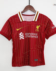 Kids Liverpool Home Kit 2024/2025 - Red