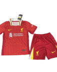Kids Liverpool Home Kit 2024/2025 - CHAMPIONS