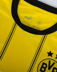 Borussia Dortmund Home 2024/25 Patches UCL UEFA Foundation (Official Printing)