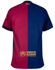 Barcelona Home 2024/25 Patches UCL UEFA Foundation (Official Printing)
