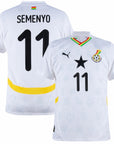 Ghana Semenyo 11 Home Fan Jersey 2025/26