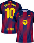 Barcelona Lamine Yamal 10 Home Fan Jersey 2025/26
