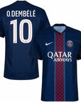 PSG O.Dembélé 10 Home Authentic Player 2025/26 Dri-Fit ADV Match