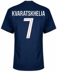 PSG Kvaratskhelia 7 Home Authentic Player 2025/26 Dri-Fit ADV Match