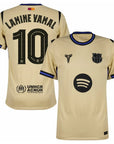 Barcelona Away Lamine Yamal 10 Fan Jersey 2025/26 Official Printing (Champions League)