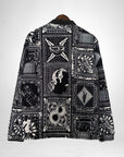 Arsenal 23/24 Windbreaker Reversible Black and Black
