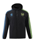 Arsenal 24/25 Windbreaker Black