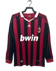AC Milan 09/10 I Home Jersey - Long Sleeve Retro Version
