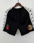 Short Vasco da Gama Retrô 2000 - Kappa Masculino - Preto e Branco