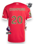 Liverpool Home Jersey 2025/26 - CHAMPIONS