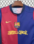 Barcelona 2024/25 Travis Scott Edition Kids Kit -Fan Version