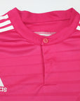 Real Madrid 2014/15 Pink Jersey Long Sleeve Retro - Patch Champions