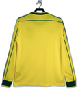 Brazil 1998 I Home Jersey - Long Sleeve Retro Version