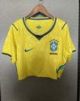 Cropped Brazil Women home 2025 - Fan Version Brasil