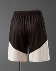 Shorts Adidas Flamengo Treino 2026 Marrom e Bege