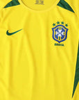 Brazil 2002 I Home Jersey - Retro Version