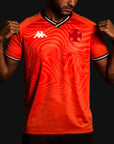 Camisa Goleiro Vasco 2025 Kappa Masculina Laranja