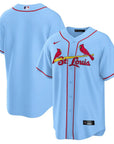 Jersey MLB St. Louis Cardinals Alternate Torcedor Masculina Azul