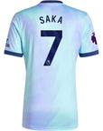 Bukayo Saka Arsenal 24/25 Third Jersey