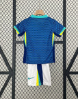 Brazil Away Retro Kids Kit 2024